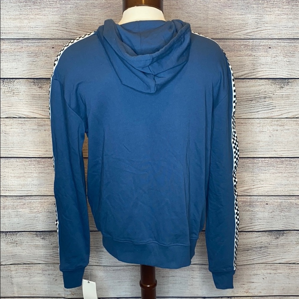SOVEREIGN CODE KING CHECKERED TRIM ZIP HOODIE SIZE XL - Picture 4 of 7